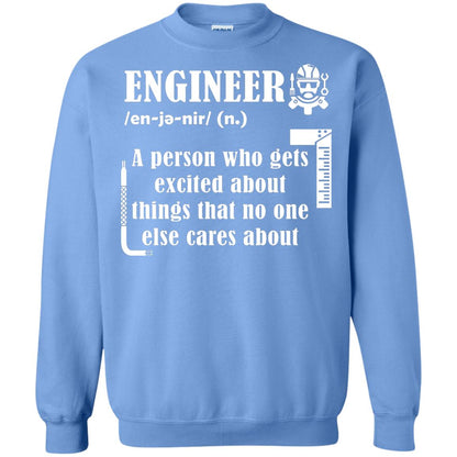Engineer T-shirt A Person Who Gets Excited About Carolina Blue