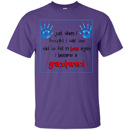 Just When I Thought I Was Too Old To Fall In Love Again I Becam A Grandparent Purple