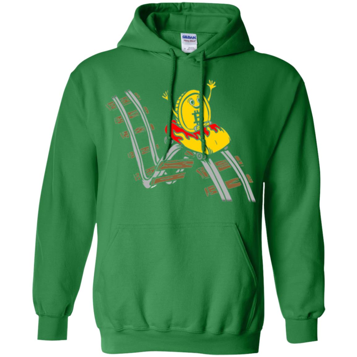 Bitcoin Rollercoaster T-shirt Irish Green