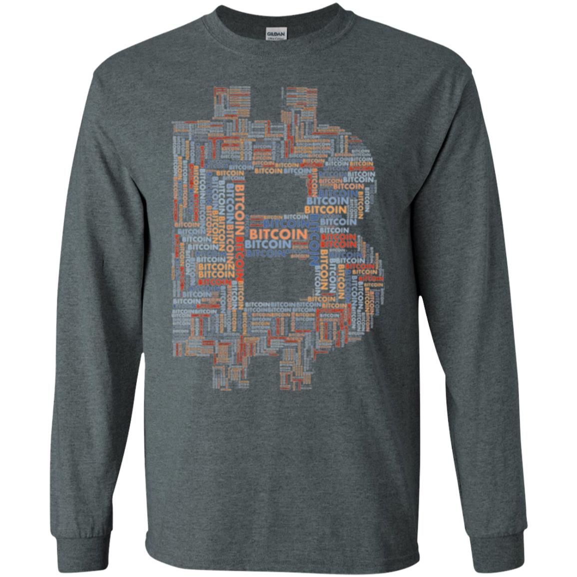 Bitcoin T-shirt Dark Heather