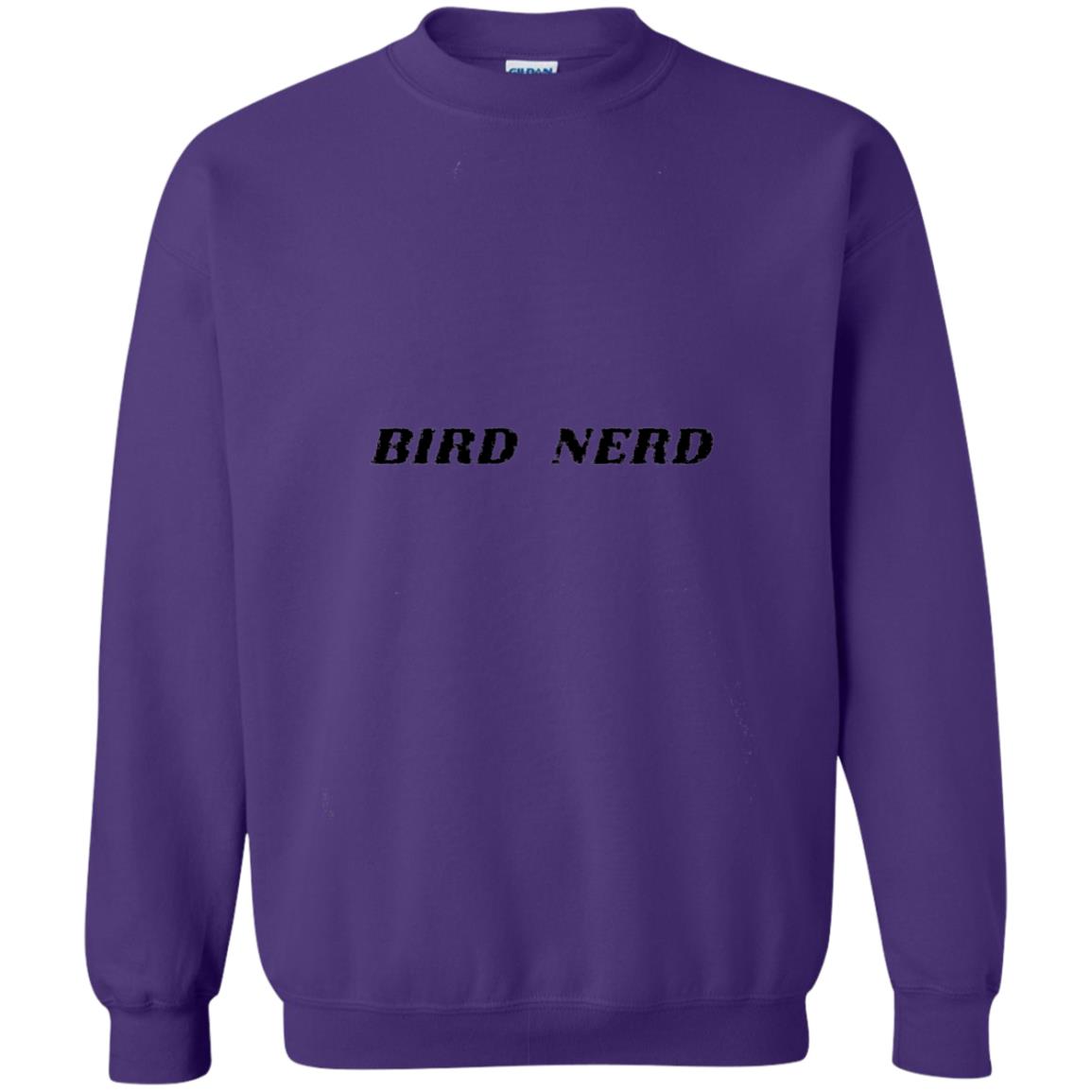 Bird Nerd Bird Watching T-shirt Purple