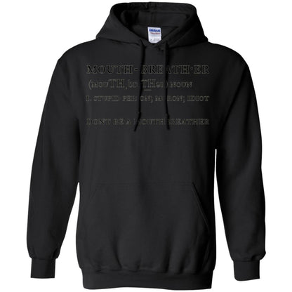 Funny T-shirt Mouthbreather Black