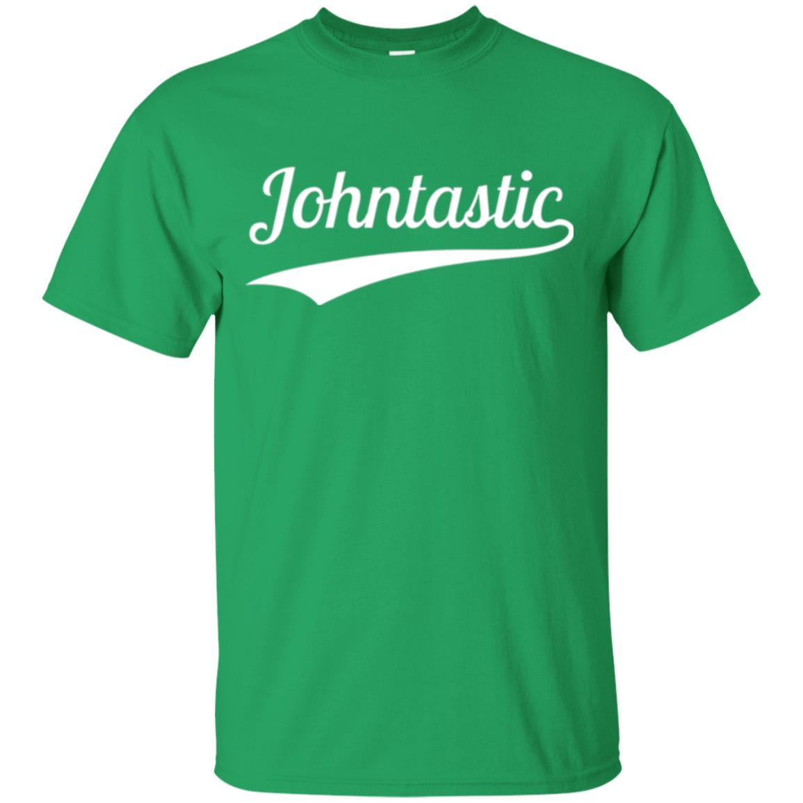 Funny John T-shirt Johntastic Irish Green