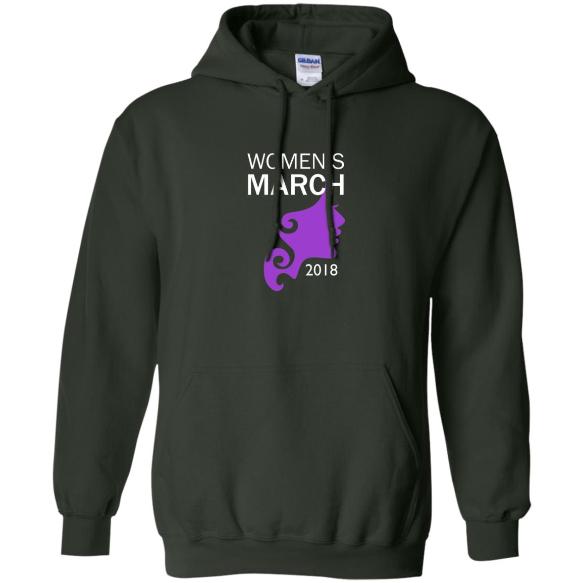 Women's March 2018 T-shirt Forest Green