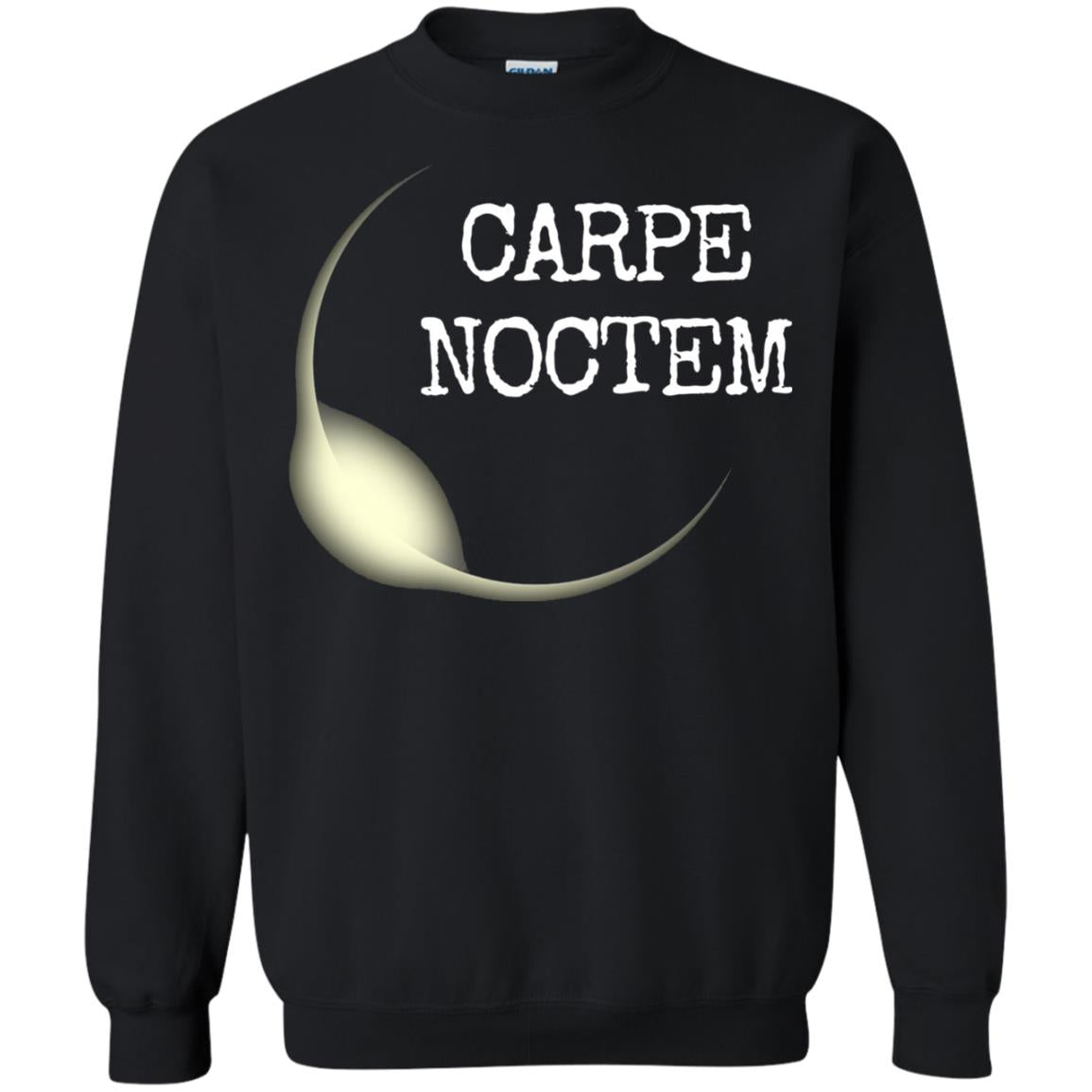 Carpe Noctem Lunar Eclipse T Shirt Black