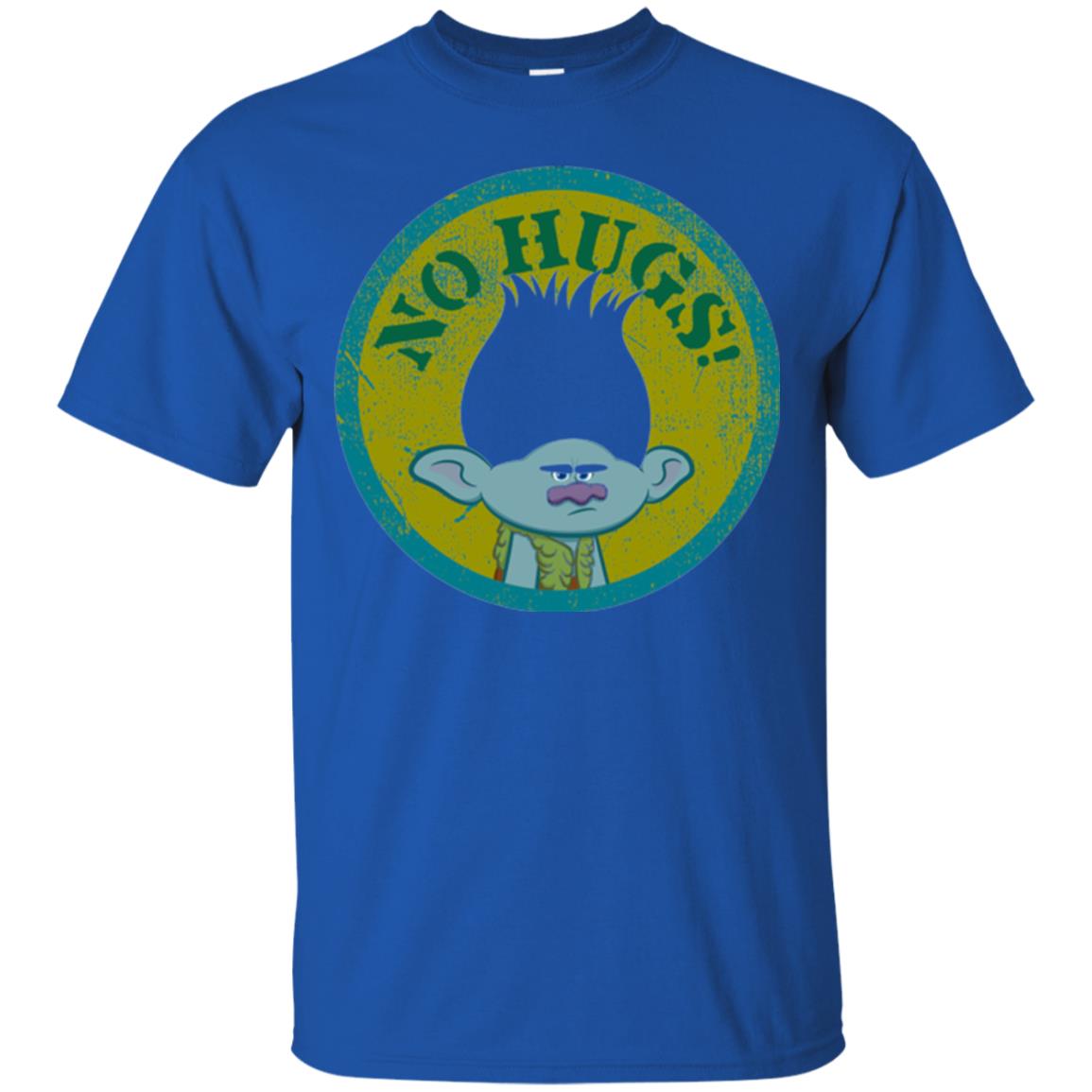 Dream Works_ Trolls No Hugs T-shirt Royal