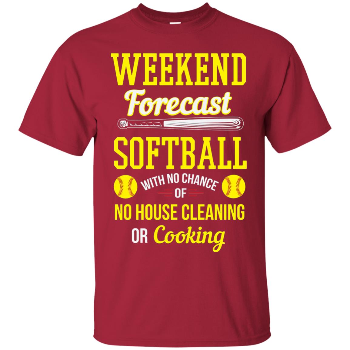 Weekend Forecast Softball No Chance Of No House Cleaning Or Cooking Cardinal