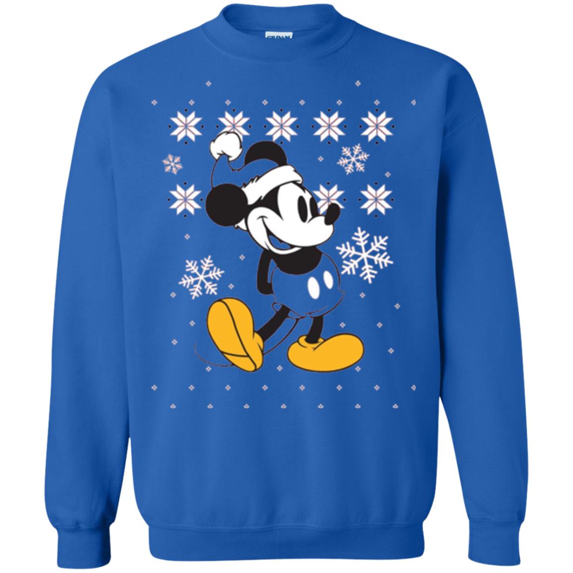 Christmas T-shirt Disney Mickey Mouse Royal