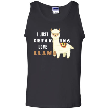 I Just Freaking Love Llama Shirt Black