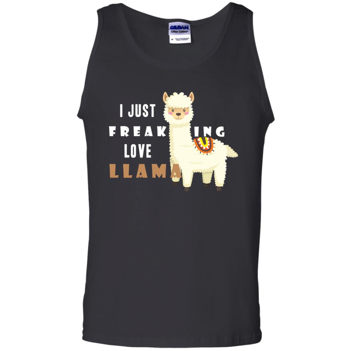 I Just Freaking Love Llama ShirtG220 Gildan 100% Cotton Tank Top