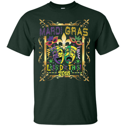 Fleur Symbol New Orleans Parade Mardi Gras T-shirt Forest