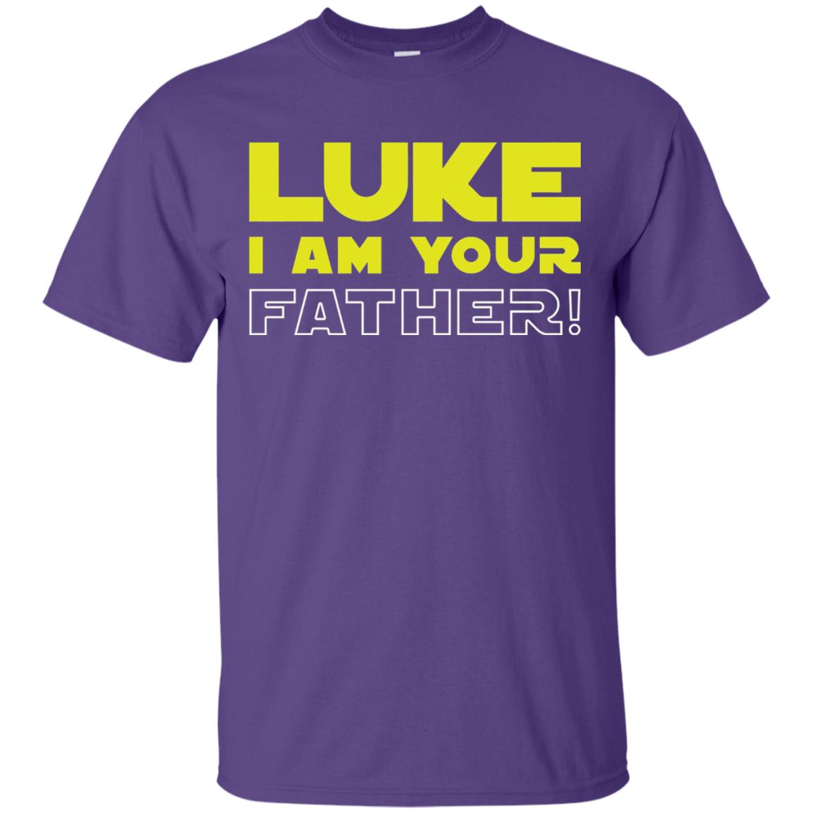 Luke I_m Your Father Daddy T-shirt Purple