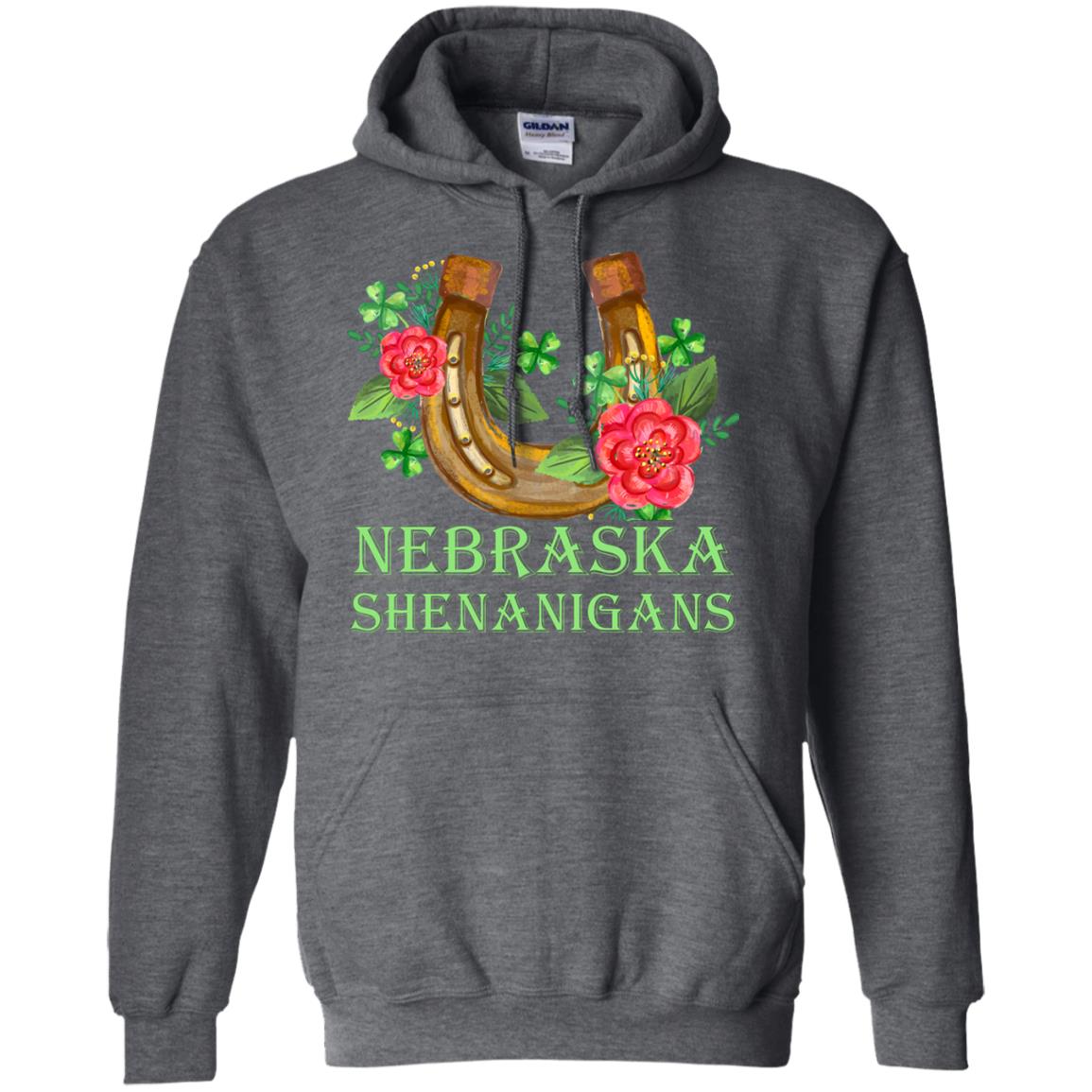 Horse Lover T-shirt Nebraska Shenanigans Dark Heather