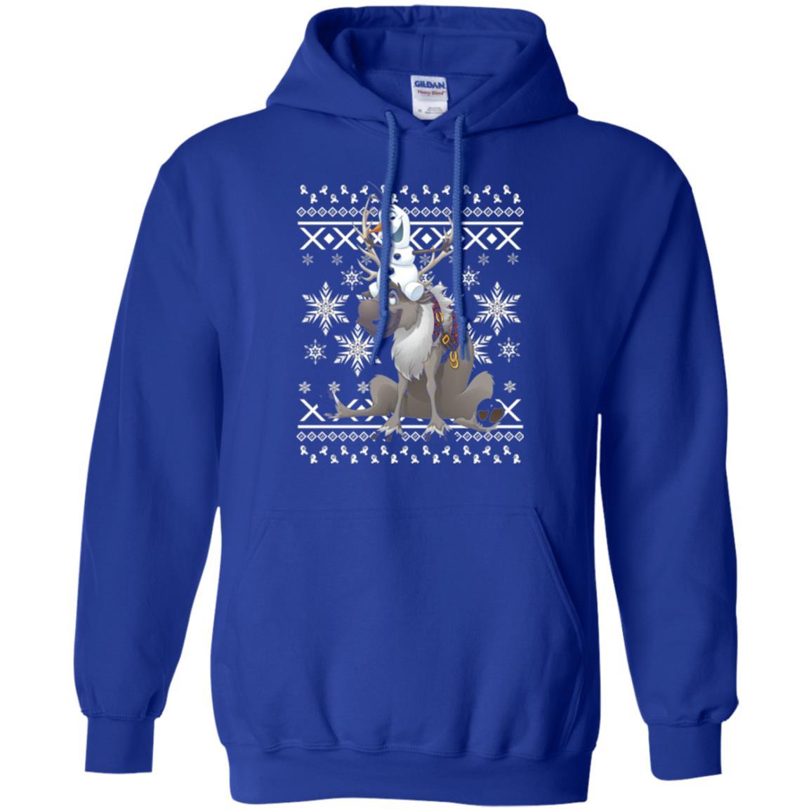 Film T-shirt Frozen Olaf Sven Riding Antler Royal