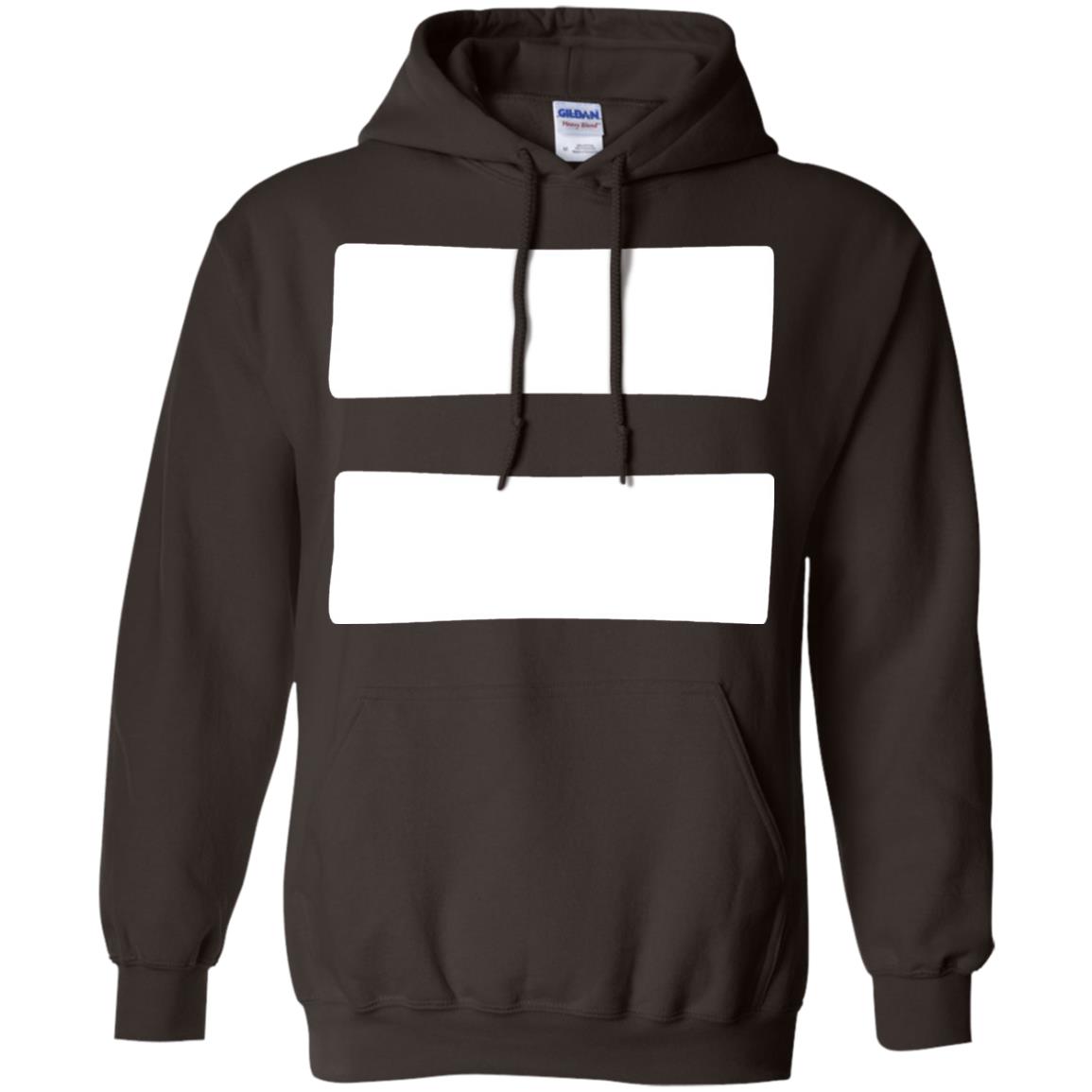 Equals Sign T-shirt Equality Symbol Feminism Dark Chocolate
