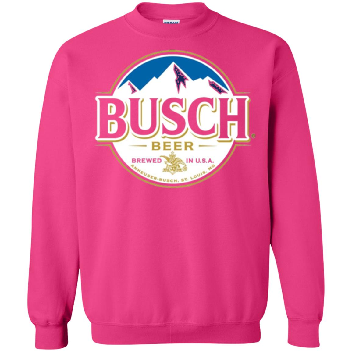 Beer Lovers T-shirt Busch Beer Heliconia