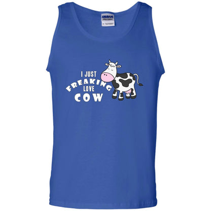 I Just Freaking Love Cow Shirt Royal