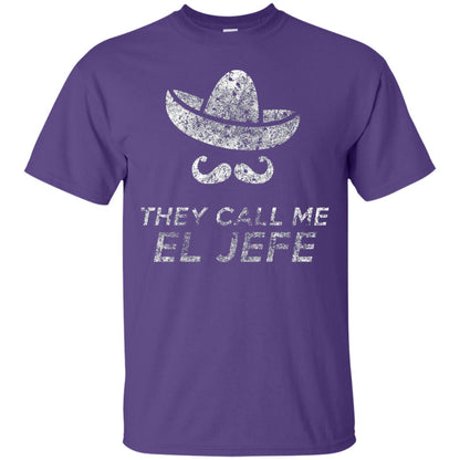 They Call Me El Jefe Bragging Boss Cinco De Mayo Purple