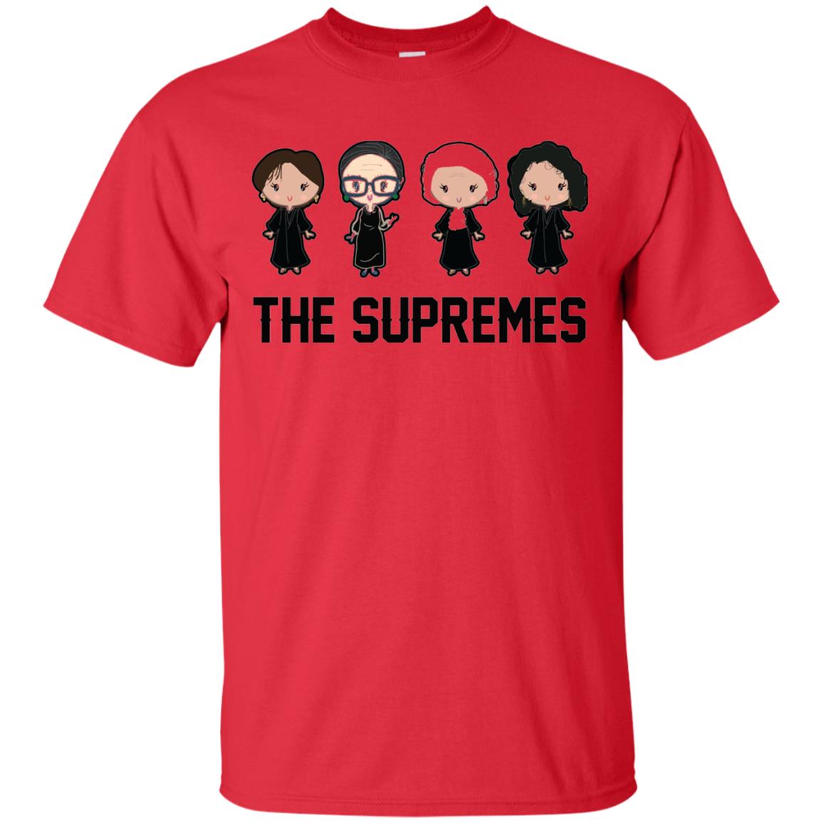 The Supremes Ruth Bader Ginsburg Shirt Red
