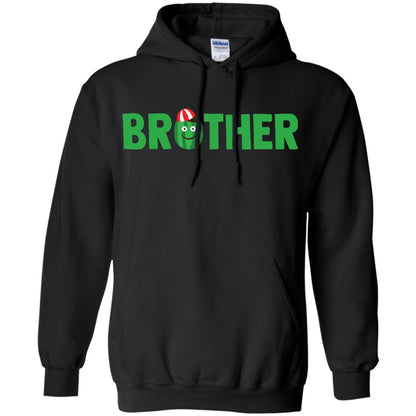 Brother Watermelon Funny Summer Melon Fruit Shirt For Brother Black