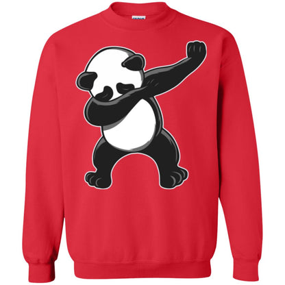 Funny Panda Dab T-shirt Cute Dabbing Panda Red