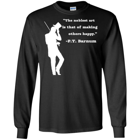 Circus Ring Master P.t. Barnum Quote T-shirt Black
