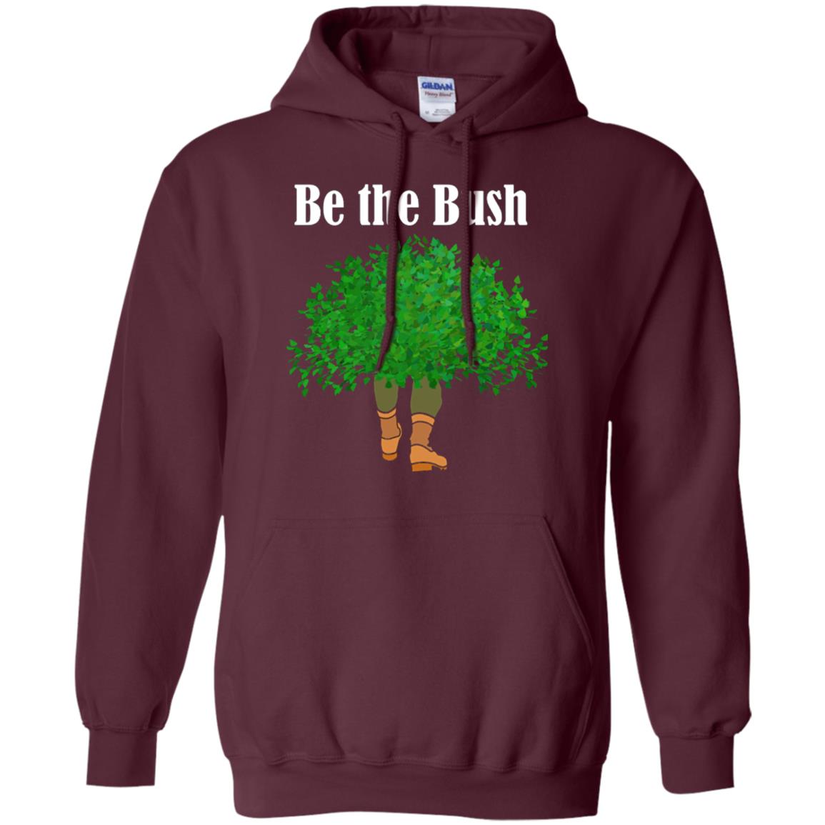 Be The Bush Camper Gamers Player Shirt Maroon