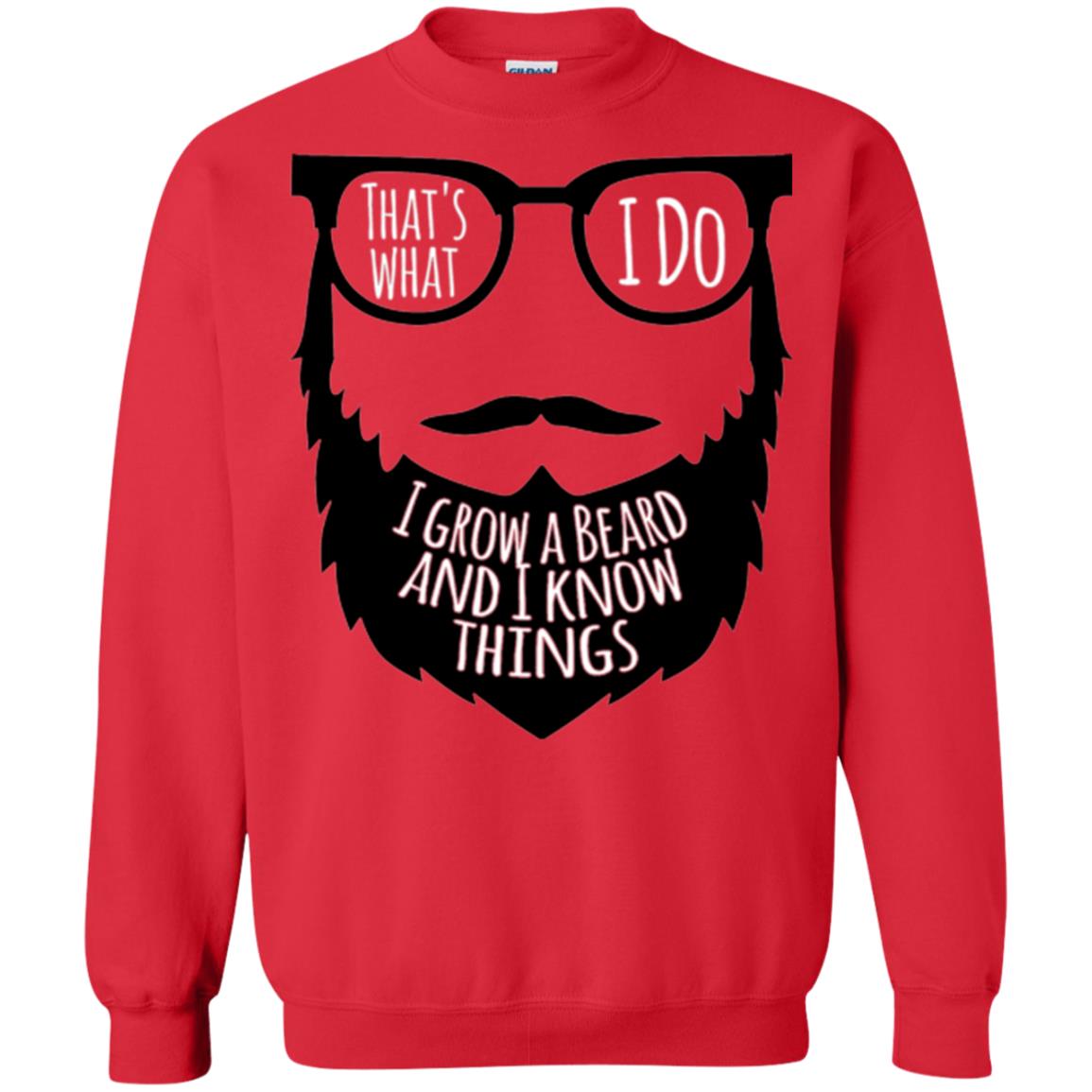 Bread Man T-shirt That_s What I Do I Growl A Bread And I Know Things Red