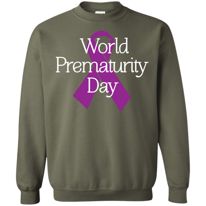 Cancer Awareness T-shirt World Prematurity Day T-shirt Military Green