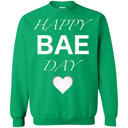 Valentine_s Day T-shirt Happy Bae Day Irish Green