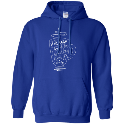 Christmas T-shirt It's A Hallmark Hot Chocolate Kind Of Day Royal