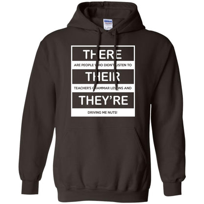 There Are People Who Don_t Listen To Their Teacher Student T-shirt Dark Chocolate