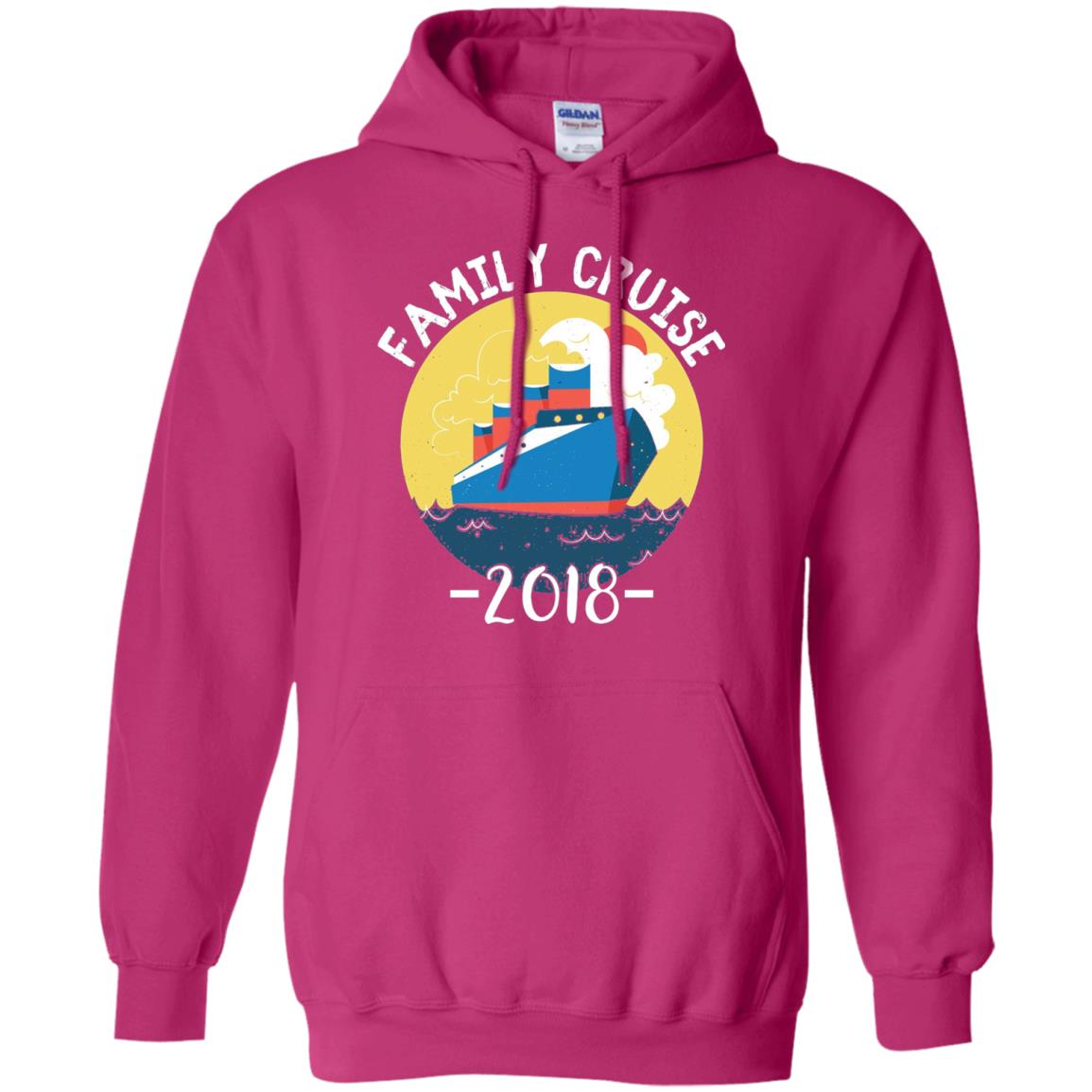 Summer Holiday T-shirt Family Cruise 2018 Heliconia