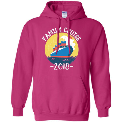 Summer Holiday T-shirt Family Cruise 2018 Heliconia