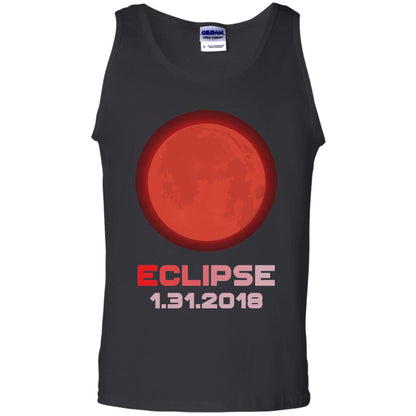 Eclipse January 31st 2018 Total Lunar Eclipse T-shirt Black