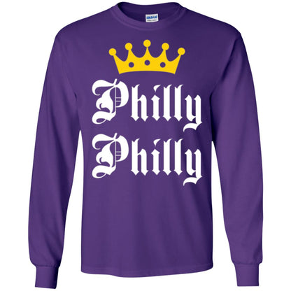 Football Lover T-shirt Philly Philly Philadelphia Football Fan Purple