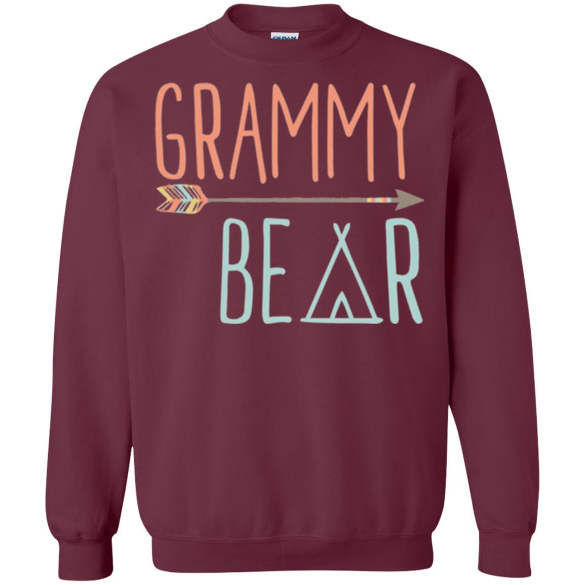 Bear Lover T-shirt Grammy Bear T-shirt Maroon