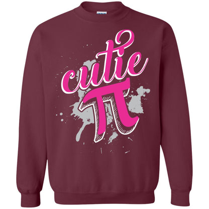 Cutie Pi Funny Math 3.14 Happy Pi Day T-shirt Maroon