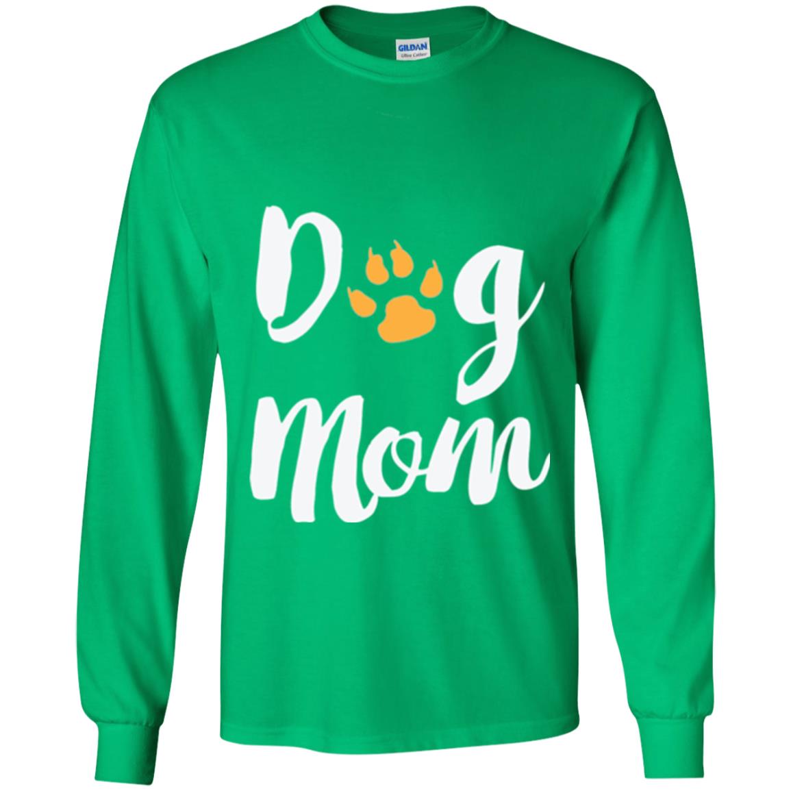 Dog Lovers T-shirt Dog Mom Irish Green