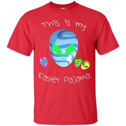Easter Pajama Alien Shirt Red