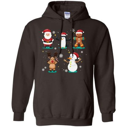 Christmas Character Ideas Gift Shirt Dark Chocolate