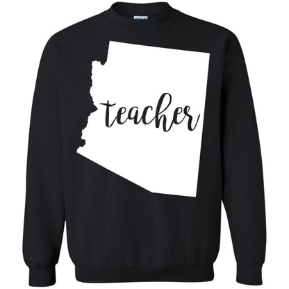Arizona Teacher Home State Back To School Shirt Black