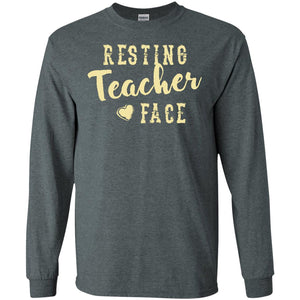 Resting Teacher Face T-shirt