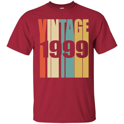 Brithday T-shirt Retro Vintage 1999 Cardinal