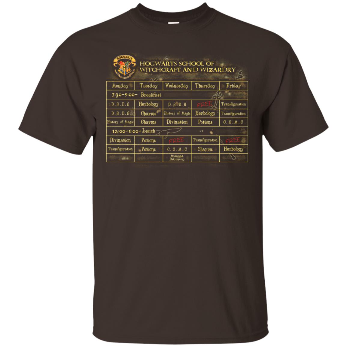 Harry's Schedule Harry Potter ShirtG200 Gildan Ultra Cotton T-Shirt