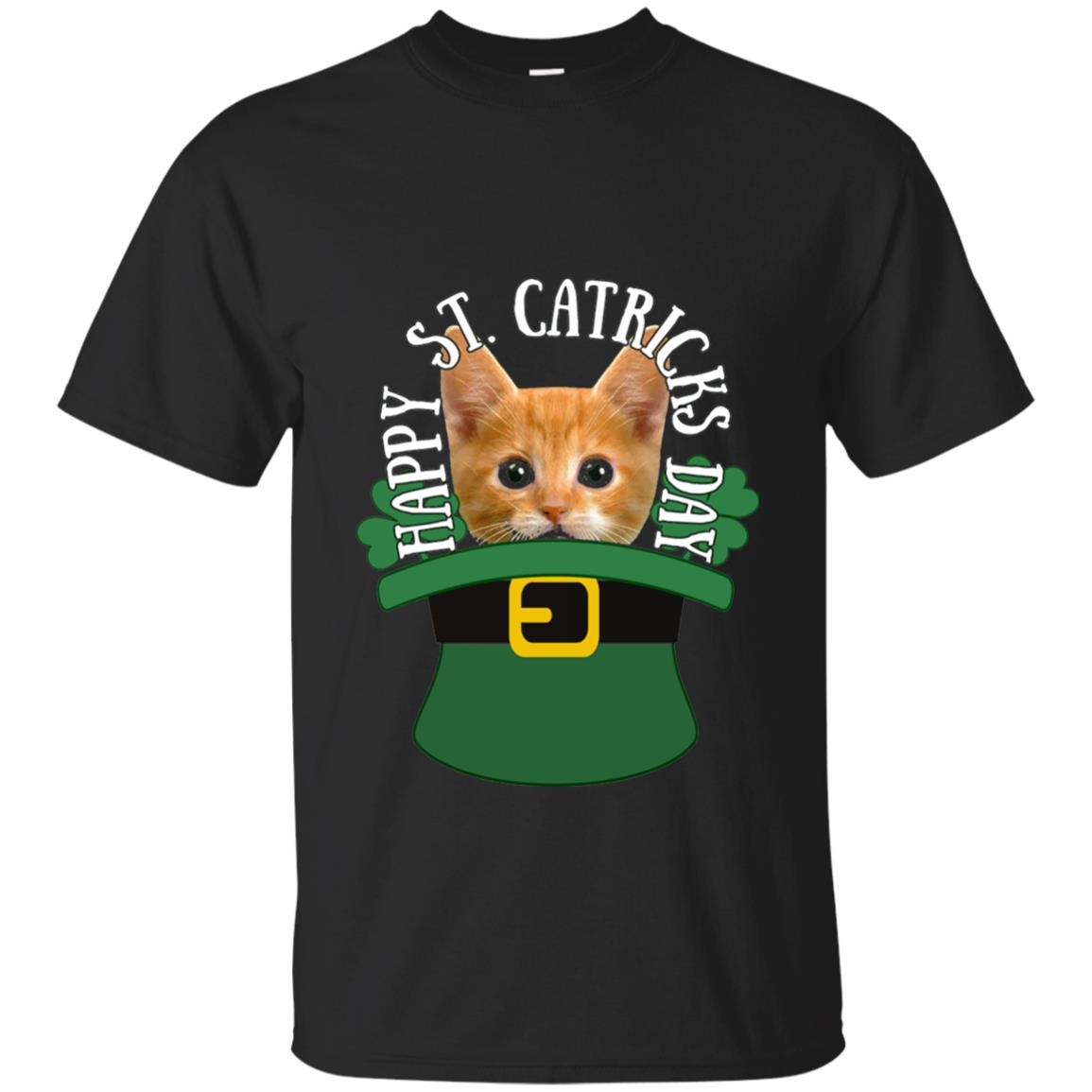 Happy Saint Patricks Day T-shirt Black