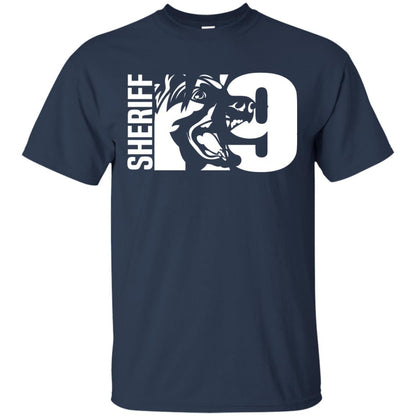 K-9 Sheriff Deputy Hoodie Leo Off Duty Cops Law Enforcement T-shirt Navy