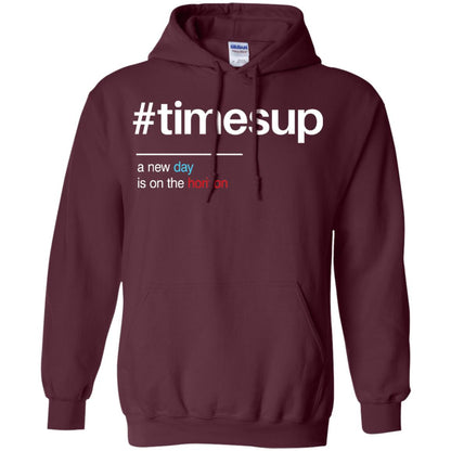 Women_s Right T-shirt Hash Tag Times Up Maroon