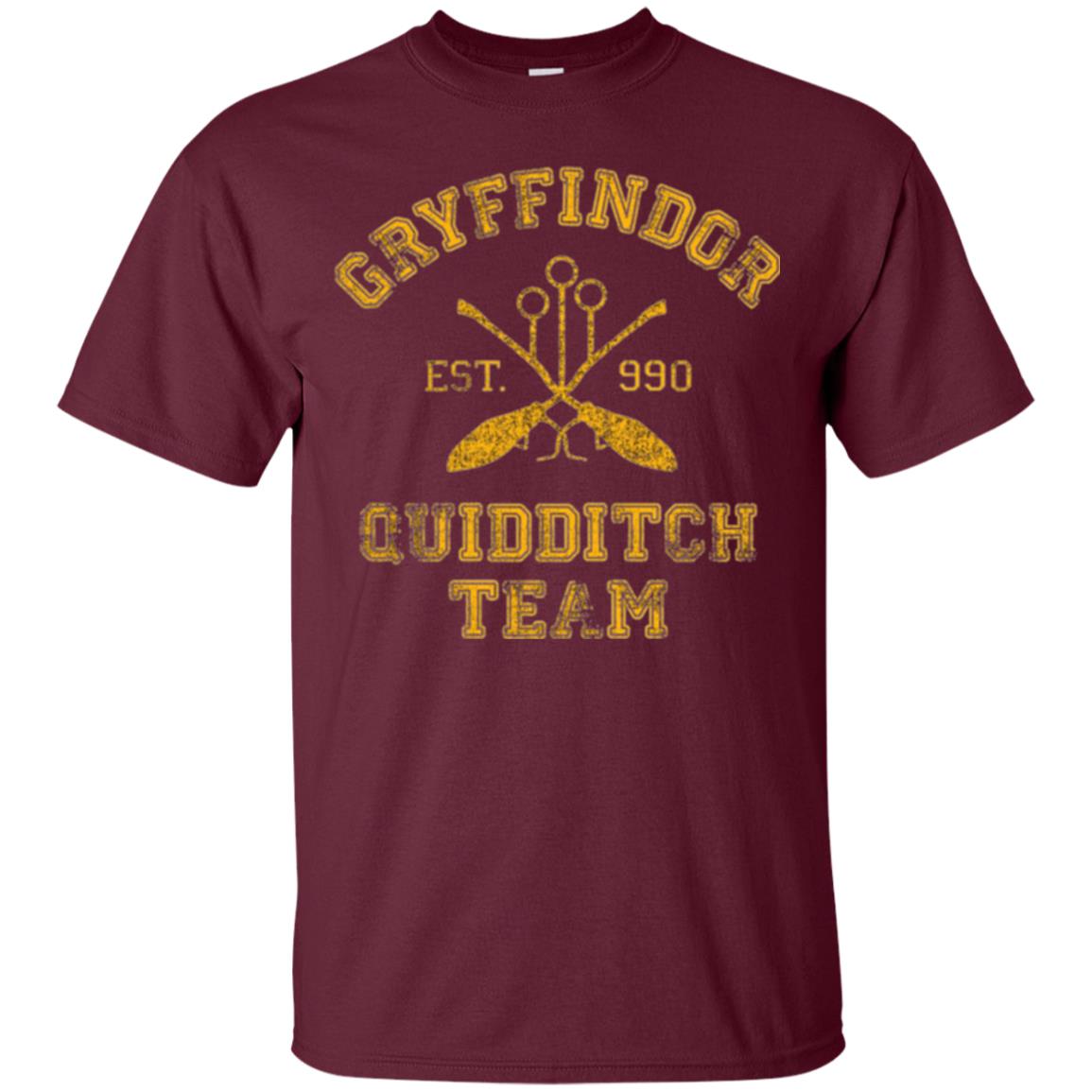 Gryffindor Quidditch Team T-shirt Maroon