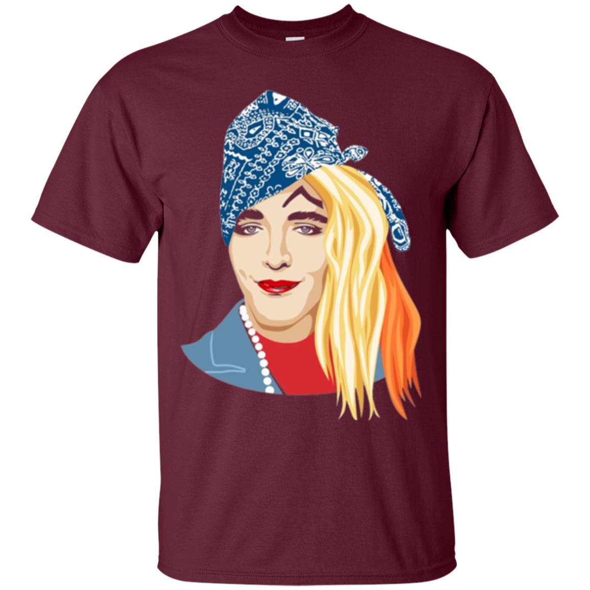 Shane Dawson Shanay Portrait T-shirt Maroon